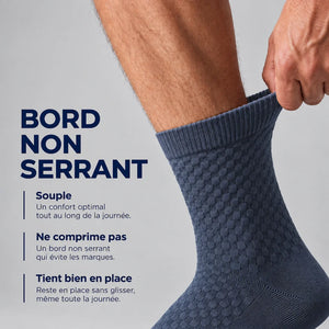 CHAUSSETTES MI-HAUTES EN FIBRE DE BAMBOU PREMIUM