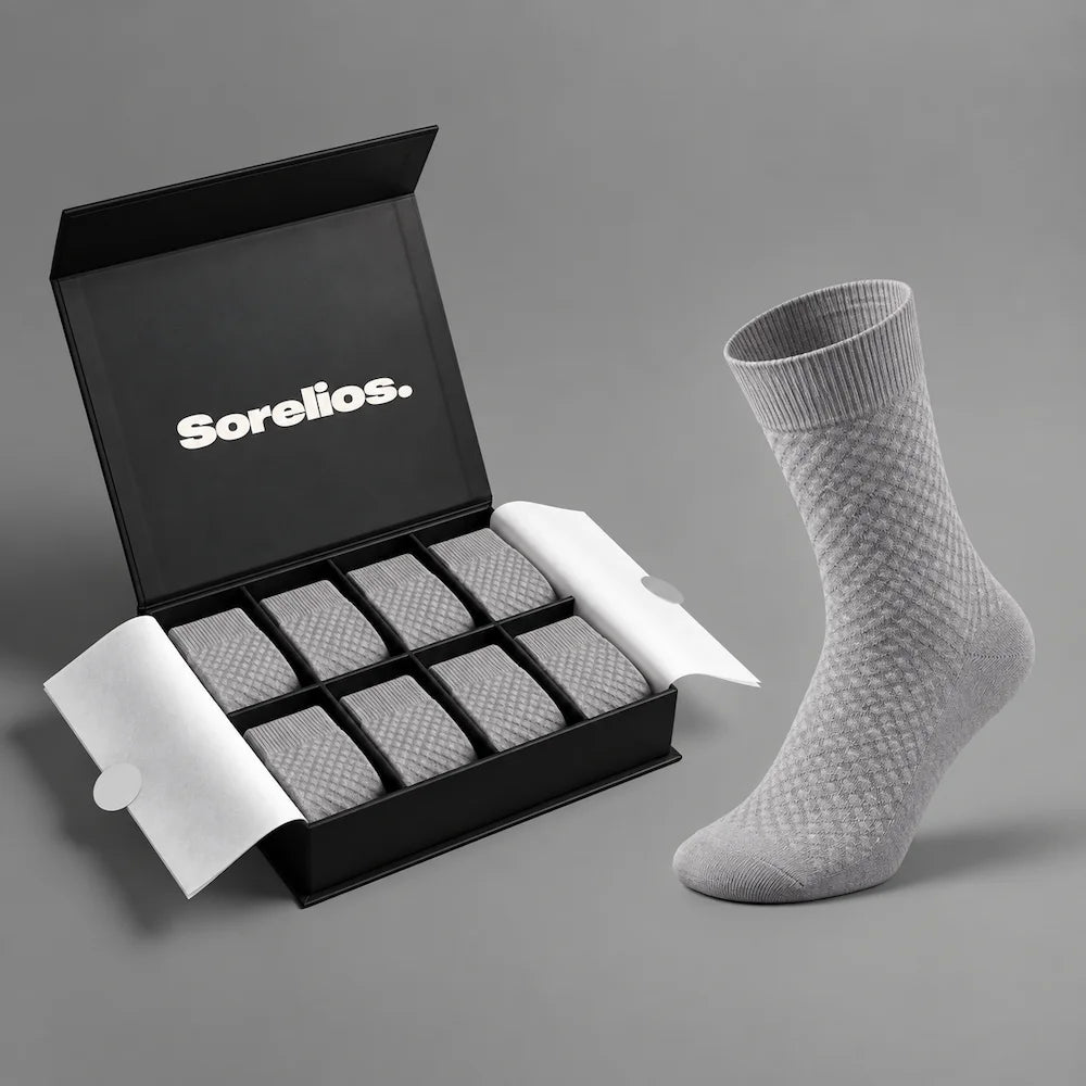 CHAUSSETTES MI-HAUTES EN FIBRE DE BAMBOU PREMIUM