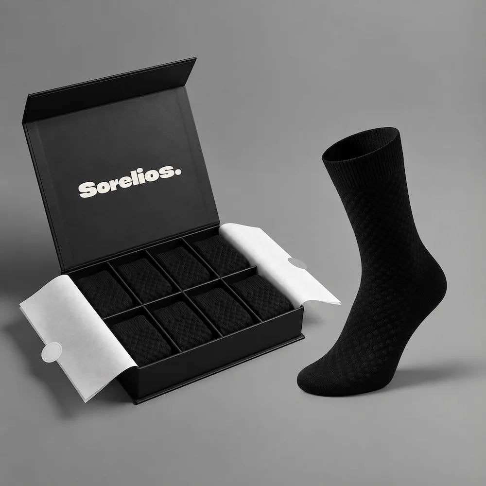 CHAUSSETTES MI-HAUTES EN FIBRE DE BAMBOU PREMIUM